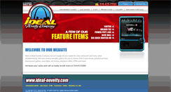 Desktop Screenshot of ideal-novelty.com